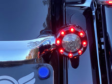 Load image into Gallery viewer, Custom Dynamics Bullet Turn Signal 1157 - Black - Red Lens PB-BR-RR-57-BR - Side View