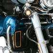 Load image into Gallery viewer, Custom Dynamics Bullet Turn Signal 1157 - Black - Smoke Lens PB-BR-AW-57-BS - Side View