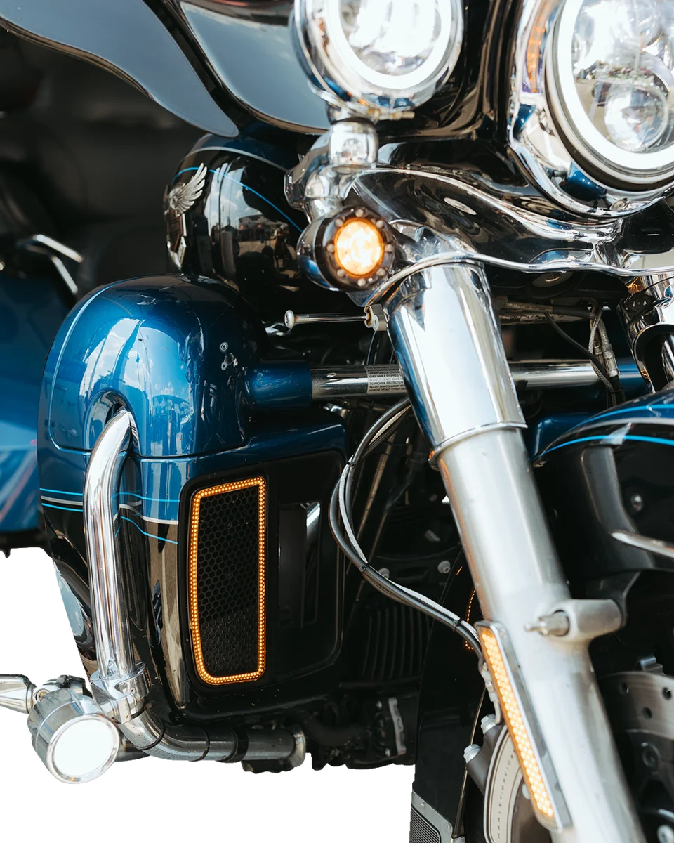 Custom Dynamics Bullet Turn Signal 1157 - Black - Smoke Lens PB-BR-AW-57-BS - Side View