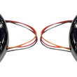 Load image into Gallery viewer, Custom Dynamics Bullet Turn Signal 1157 - Black - Smoke Lens PB-BR-RR-57-BS - Main Product View