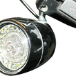 Load image into Gallery viewer, Custom Dynamics Bullet Turn Signal - 1157 - Chrome - Smoke Lens PB-BB-AW-1157CS - Side View