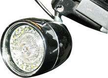 Load image into Gallery viewer, Custom Dynamics Bullet Turn Signal - 1157 - Chrome - Smoke Lens PB-BB-AW-1157CS - Side View
