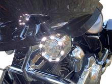 Load image into Gallery viewer, Custom Dynamics Bullet Turn Signal 1157 - Chrome - Smoke Lens PB-BR-AW-57-CS - Side View