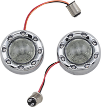 Load image into Gallery viewer, Custom Dynamics Bullet Turn Signal 1157 - Chrome - Smoke Lens PB-BR-RR-57-CS - Main Product View