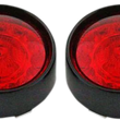 Load image into Gallery viewer, Custom Dynamics Bullet Turn Signal - 1157 - Gloss Black - Red Lens PB-BB-RR-1157BR - Main Product View