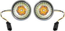 Load image into Gallery viewer, Custom Dynamics Bullet Turn Signal - JAE CVO - Chrome - Smoke Lens PB-BB-AW-JAECS - Main Product View
