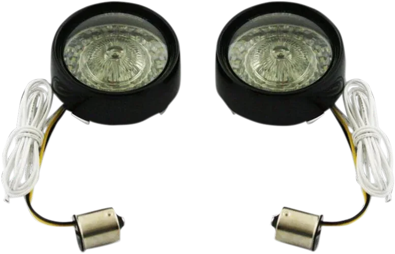 Custom Dynamics Bullet Turn Signal - JAE CVO - Chrome - Smoke Lens PB-BB-AW-JAECS - Side View