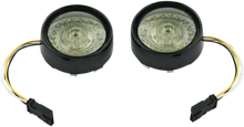 Load image into Gallery viewer, Custom Dynamics Bullet Turn Signal - JAE CVO - Gloss Black - Smoke Lens PB-BB-AW-JAEBS - Main Product View