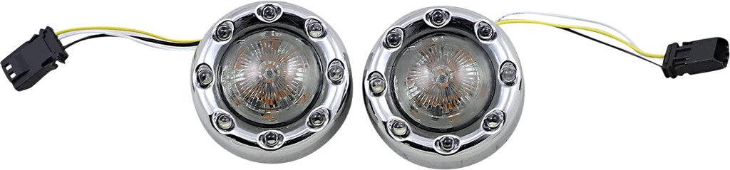Custom Dynamics Bullet Turn Signal JAE - Chrome - Smoke Lens PB-BR-AW-JAE-CS - Main Product View