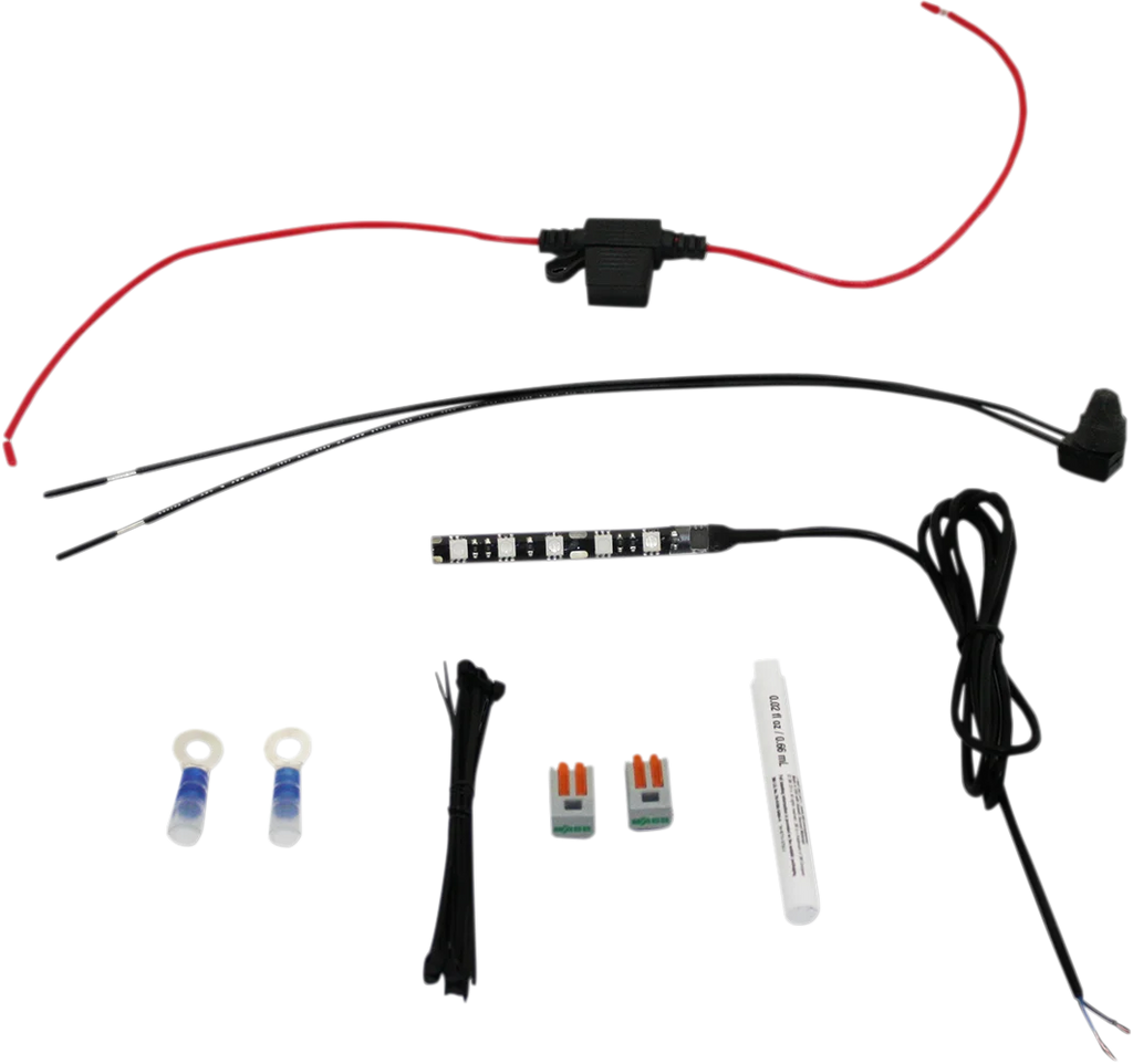 Custom Dynamics Cheese Wedge Light Kit - Red WEDGE-KIT-R - Main Product View