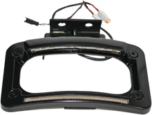 Load image into Gallery viewer, Custom Dynamics Dual-LED License Place Frame - Indian - Black CD-LP-IND-B - Main Product View