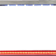 Load image into Gallery viewer, Custom Dynamics Dual License Plate Frame - Chrome TF02-C - Back View