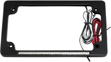 Load image into Gallery viewer, Custom Dynamics Dual License Plate Frame - Chrome TF02-C - Installation View
