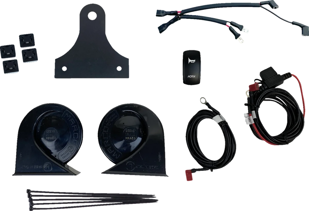 Custom Dynamics Electromagnetic Horn w/ Switch - 109 db CD-HORN-SXS - Main Product View