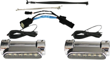 Load image into Gallery viewer, Custom Dynamics Engine Guard Light - '09-'13 CVO - Chrome CD-CB-AW-SS8-C - Side View