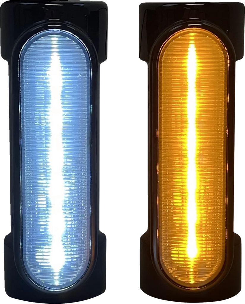 Custom Dynamics Engine Guard Light - '10-'13 FLHX - Black CD-CB-AW-SS6-B - Main Product View