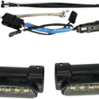Load image into Gallery viewer, Custom Dynamics Engine Guard Light - '10-'13 FLHX - Black CD-CB-AW-SS6-B - Side View