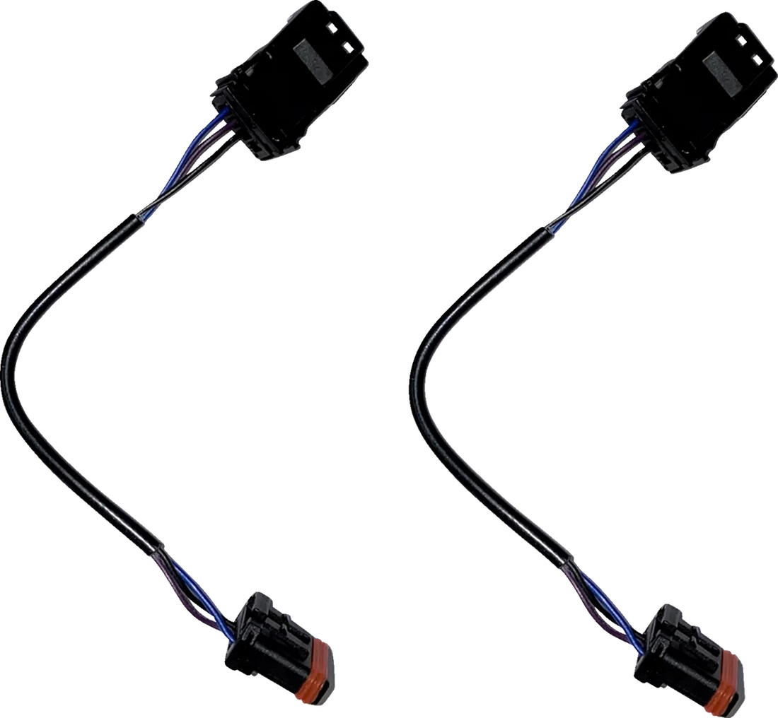 Custom Dynamics Extension Harness - Front Turn Signal - 15" CD-TS-EXT-15 - Side View