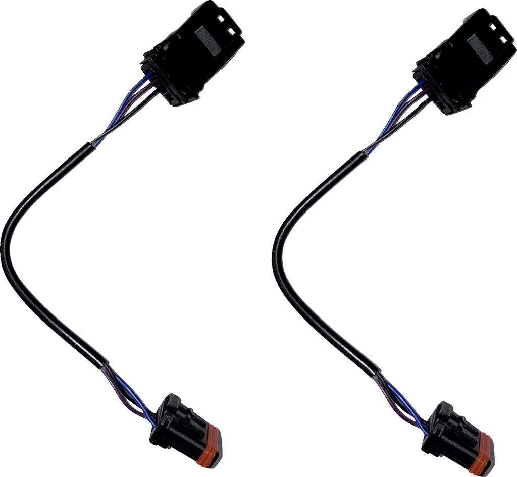 Custom Dynamics Extension Harness - Front Turn Signal - 15" CD-TS-EXT-15 - Side View