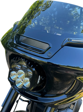 Load image into Gallery viewer, Custom Dynamics Fairing Insert - Mesh - Black CD-LRST-C-V-B - Side View