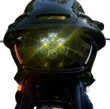 Load image into Gallery viewer, Custom Dynamics Fairing Insert - Mesh - Black CD-LRST-C-V-B - Detail View