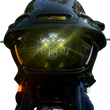 Load image into Gallery viewer, Custom Dynamics Fairing Vent Light - Amber/White CD-LRST-VENT-B - Side View