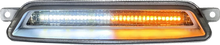 Load image into Gallery viewer, Custom Dynamics Fairing Vent Light - LED - Chrome CD-IND-V-C - Main Product View