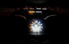 Load image into Gallery viewer, Custom Dynamics Fairing Vent Trim - White/Amber CDVENT-TF-AWKIT - Side View