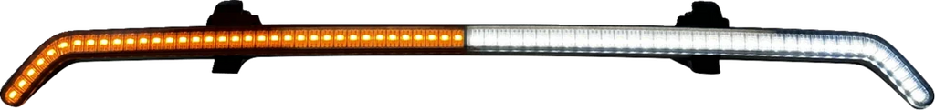 Custom Dynamics Fairing Vent - Turn Signals - Black - Smoke Lens CD-RG23-C-B - Back View
