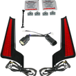 Load image into Gallery viewer, Custom Dynamics Fascia LED Light Panels - Black/Red CD-FASCIA-BCMRB - Main Product View