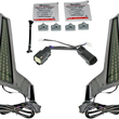 Load image into Gallery viewer, Custom Dynamics Fascia LED Light Panels - Black/Red CD-FASCIA-BCMRB - Side View