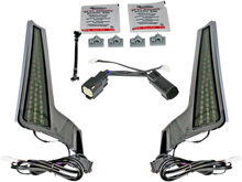 Load image into Gallery viewer, Custom Dynamics Fascia LED Light Panels - Black/Red CD-FASCIA-HD-RB - Side View