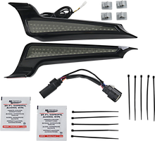 Load image into Gallery viewer, Custom Dynamics Fascia LED Light Panels - Black/Smoke CD-FASCIA-BCMSB - Main Product View
