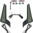 Load image into Gallery viewer, Custom Dynamics Fascia LED Light Panels - Black/Smoke CD-FASCIA-BCMSB - Back View