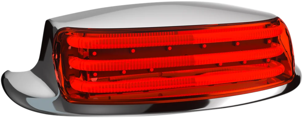 Custom Dynamics Fender Tip Light - Smoke Lens - Black PB-FT-TOUR-S-B - Detail View