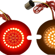 Load image into Gallery viewer, Custom Dynamics Flat Rear Turn Signal 1156 - Amber Lens GEN-4-AR2-1156T - Main Product View