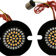 Load image into Gallery viewer, Custom Dynamics Flat Rear Turn Signal 1156 - Amber Lens GEN-4-AR2-1156T - Side View