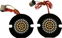 Load image into Gallery viewer, Custom Dynamics Flat Rear Turn Signal 1156 - Amber Lens GEN-4-AR2-1156T - Side View