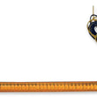 Load image into Gallery viewer, Custom Dynamics Flexible LED Strips - 40 LEDs - Amber/Amber T2F40AA - Main Product View