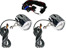Load image into Gallery viewer, Custom Dynamics Fog Light - Black PB-FOG-CHAL-B - Side View