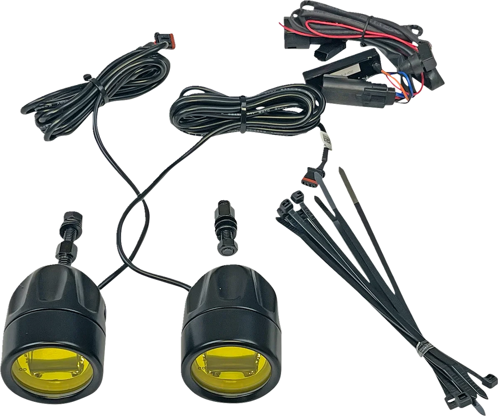 Custom Dynamics Fog Light - Chrome - Yellow Lens PB-FOG-BCM-YC - Additional View 5