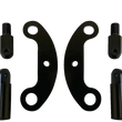Load image into Gallery viewer, Custom Dynamics Fog Light Mount - Black PB-FOG-MOUNT-B - Main Product View