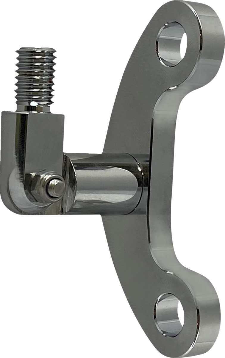 Custom Dynamics Fog Light Mount - Black PB-FOG-MOUNT-B - Side View