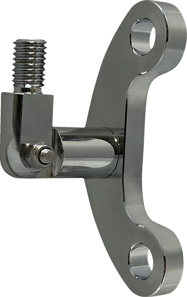 Custom Dynamics Fog Light Mount - Black PB-FOG-MOUNT-B - Side View
