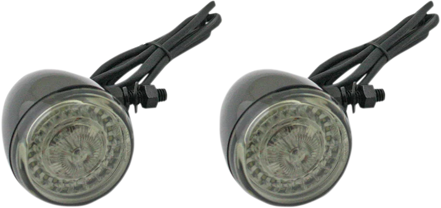 Custom Dynamics Front Turn Signal - Universal - Black PB-UNV-ECE-AW-B - Main Product View