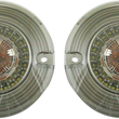 Load image into Gallery viewer, Custom Dynamics Front Turn Signal - White/Amber LEDs PB-AW-1157-T - Main Product View