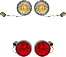 Load image into Gallery viewer, Custom Dynamics Full Bullet Turn Signal Conversion Kit - Black PB-BCM-BB-B - Side View