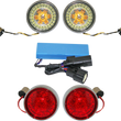 Load image into Gallery viewer, Custom Dynamics Full Bullet Turn Signal Conversion Kit - Black PB-HD-BB-B - Side View