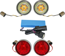 Load image into Gallery viewer, Custom Dynamics Full Bullet Turn Signal Conversion Kit - Chrome PB-BCM2-BB-C - Side View