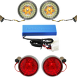 Load image into Gallery viewer, Custom Dynamics Full Bullet Turn Signal Conversion Kit - Chrome PB-HD-BB-C - Main Product View
